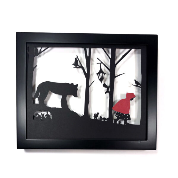 red and the wolf eight by ten red and the wolf eight by ten