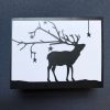 card starry deer