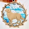 suncatcher ornament dog golden retreiver2