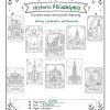 Coloring Book BACK PAGE Historical philadelphia